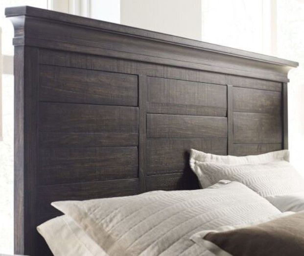 Kincaid® Plank Road Charcoal Jessup Queen Panel Bed-1