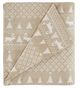 Olliix by Woolrich Flannel Tan Winter Frost California King Cotton Sheet Set-0