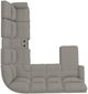 La-Z-Boy® Trouper Charcoal Reclining Sectional with Custom Layout Options-3