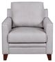 Leather Italia™ Cambria Stanton Gray Accent Chair-0