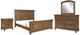 Signature Design by Ashley® Feddinger 4-Piece Medium Brown Queen Panel Bedroom Set-0
