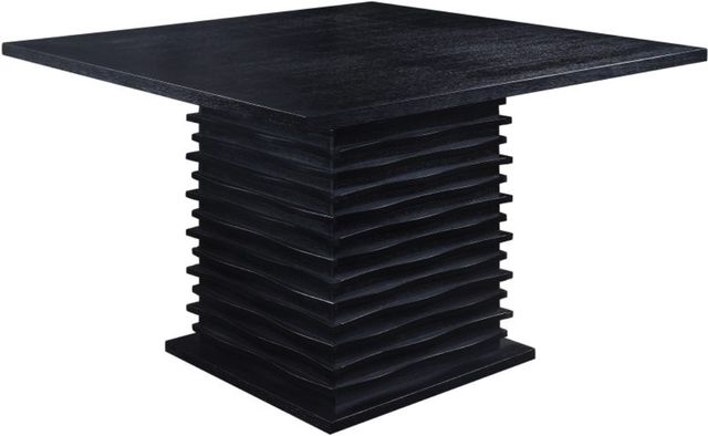 Coaster® Stanton Black Counter Height Dining Table-0