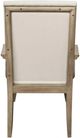Riverside Furniture Sophie Natural/White Upholstered Dining Arm Chair-3