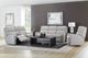 Flexsteel® Customizable Rio Power Reclining Loveseat with Console and Power Headrests-1