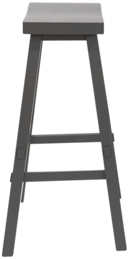 Liberty Furniture Creations II Gray 30" Sawhorse Counter Stool-3
