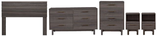 Signature Design by Ashley® Brymont 5-Piece Dark Gray Full Bedroom Set-0