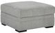 Signature Design by Ashley® Casselbury Cement Storage Ottoman-0