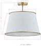 Forty West Elsa Gold Semi-Flush-1
