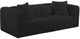 TOV Furniture Tarra Black Modular Loveseat-0