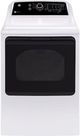 GE® 7.4 Cu. Ft. White and Rose Gold Top Load Electric Dryer with Sensor Dry technology-0