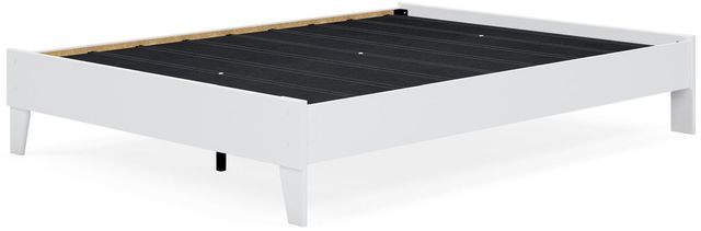 Signature Design by Ashley® Flannia White Full Panel Platform Bed-1