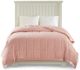Olliix by Madison Park Blush All Season Hypoallergenic Microfiber Down Alternative Twin Windom Blanket-4