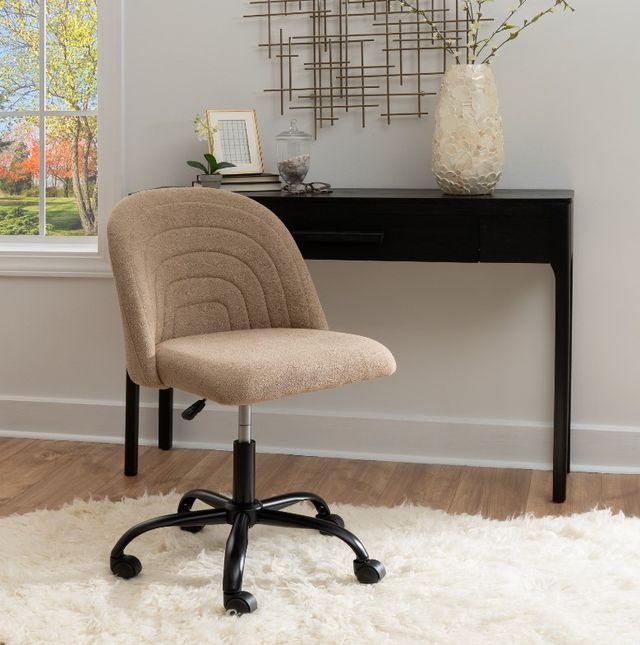 Linon Stormy Beige Office Chair-1