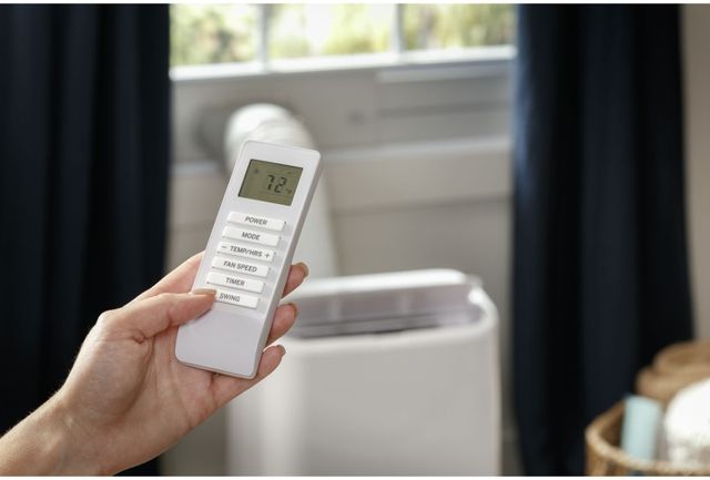 GE® 11000 BTU's White Portable Air Conditioner-2