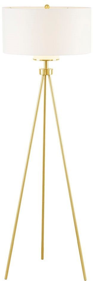 Olliix by INK+IVY Gold Pacific Tripod Floor Lamp-1