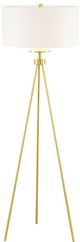 Olliix by INK+IVY Gold Pacific Tripod Floor Lamp-1