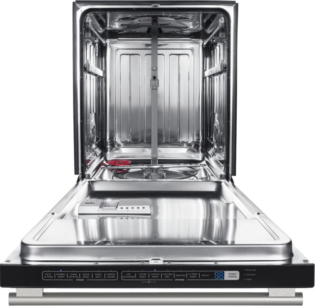 FORNO® Pozzo 24" Black Top Control Dishwasher-1