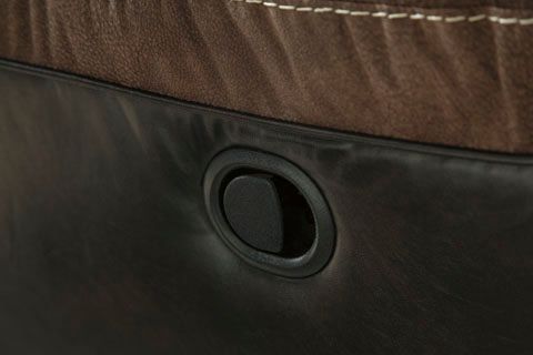 Signature Design by Ashley® Earhart Chestnut Rocker Recliner-3