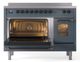 Ilve® Nostalgie II Series 48" Blue Grey Pro Style Induction Range-2