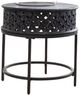 Liberty Furniture Stella Chalkboard Black End Table-0
