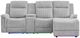 Global Furniture USA U8879 2-Piece Gray Power Reclining Right-Arm Facing Sectional with Chaise-3