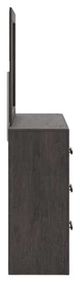 Signature Design by Ashley® Prendonea Charcoal Dresser and Mirror-3