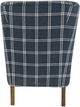 Jofran Inc. Lacroix Navy Accent Chair-4