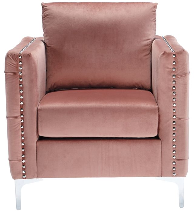 Signature Design by Ashley® Lizmont Blush Pink Accent Chair-1