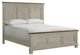 Elements International Farmington 5-Piece Medium Brown/Washed Stone King Panel Bedroom Set-1