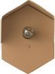 TOV Furniture by TOV Lighting Tan Mokhtar Hexagon Wall Sconce-3