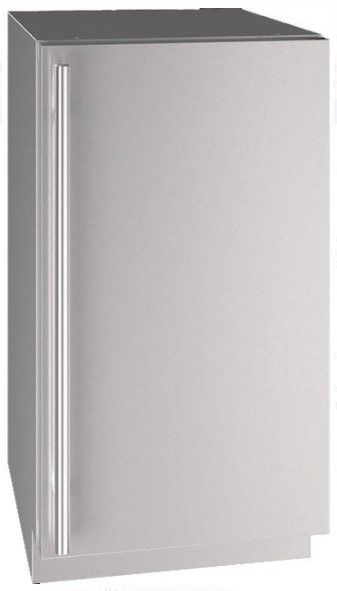 U-Line® Stainless Steel 18" Undercounter Refrigerator-0