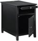 American Wholesale Furniture Claypool Black Chairside Table-1