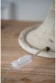 A & B Home Distressed Whitewash Floor Lamp-5