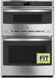 GE Profile™ 30" Stainless Steel Wall Oven/Microwave Combo Electric Wall Oven-4