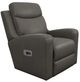 La-Z-Boy® Emmons Pewter Leather Power Rocking Recliner with Headrest and Lumbar-0
