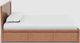 EQ3 Marcel Walnut King Storage Bed-3