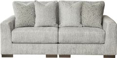 Signature Design by Ashley® Regent Park 2-Piece Pewter Small Spaced Sectional
