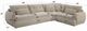 ACME Furniture Jonina 3-Piece Beige Chenille Sectional-3