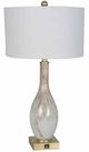 Lamps Per Se White with Gold Glitter Table Lamp-0