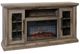 StyleCraft Brown Media Fireplace Cabinet-0