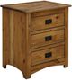 Country Classic Collection Customizable Mission Nightstand with Slide Out Top-0