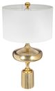 A & B Home Chic Gold Aluminum Table Lamp-1
