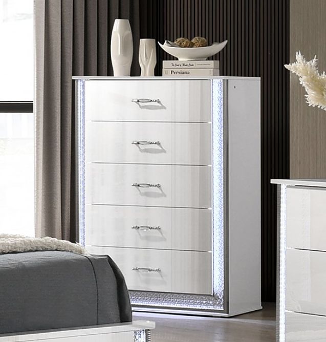 Furniture of America® Hazeline White Chest-2