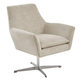 Olliix by Madison Park Dorian Light Taupe Swivel Chair-1