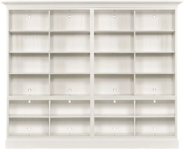Hammary® Structures White Quad Bookcase-0