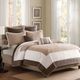 Olliix by Madison Park 7 Piece Beige King/California King Attingham Reversible Coverlet Set-1