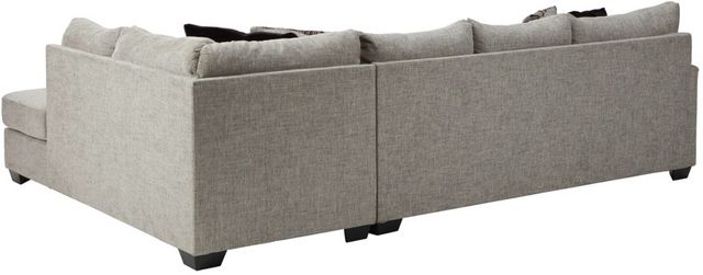 Benchcraft® Megginson 2-Piece Storm U-Shape Chaise Sectional-2