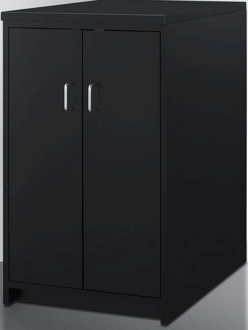 Summit® Black Kitchen Cabinet -1