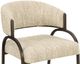 TOV Furniture Tatum Burnished Bronze/Taupe Dining Chair-5