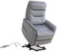 Parker House® Gemini Capri Silver Power Lift Recliner-4
